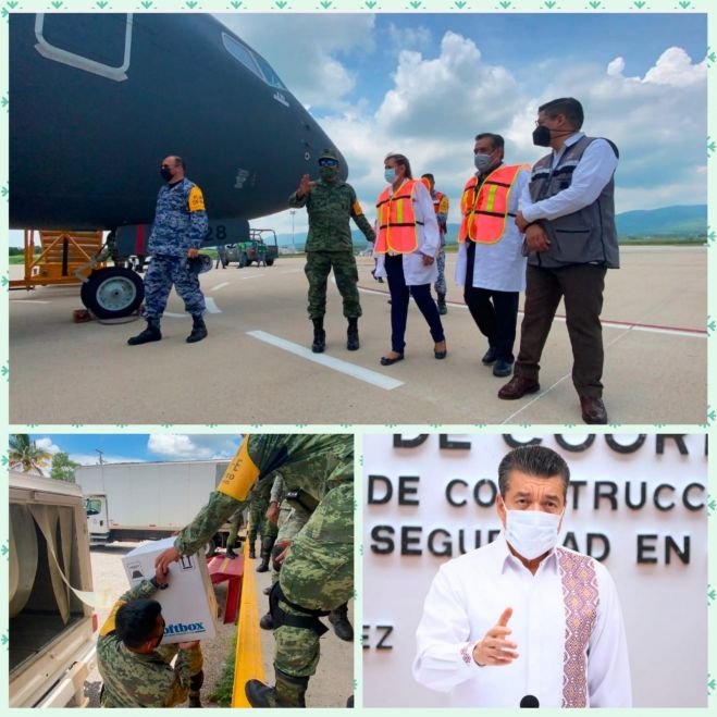 Continúa arribo de vacunas a Chiapas para proteger a la población contra COVID-19: Rutilio Escandón