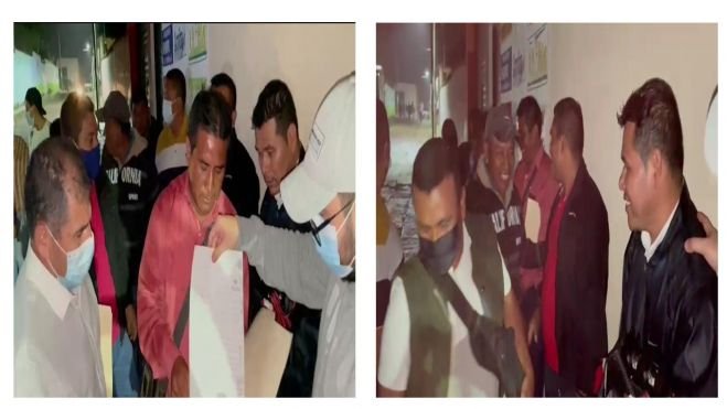 Sanos y salvos fueron liberados los trabajadores de Altamirano