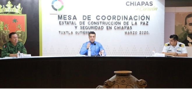 Sumamos esfuerzos para cuidar la salud y brindar seguridad a las familias de Chiapas: Rutilio Escand&oacute;n    