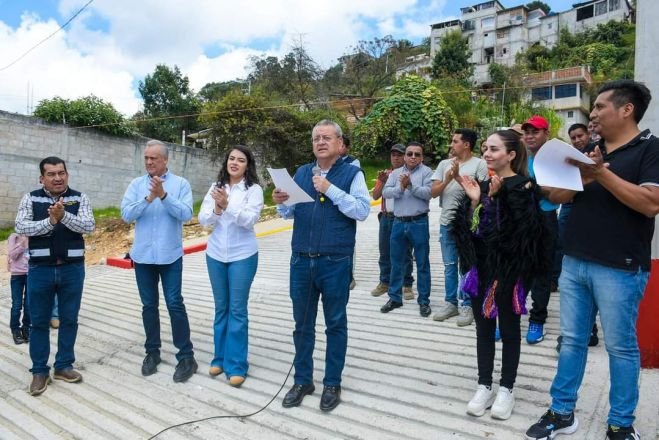 Se contin&uacute;an con los trabajos de obras y acciones en favor de los sancristobalenses.