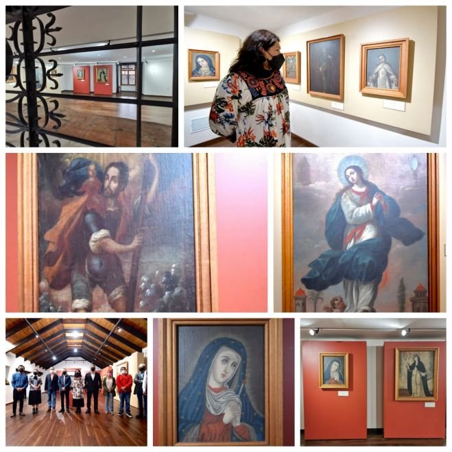 Inaugura Ayuntamiento de San Cristóbal Colección Municipal de Arte Sacro de los Siglos XVIII y XIX