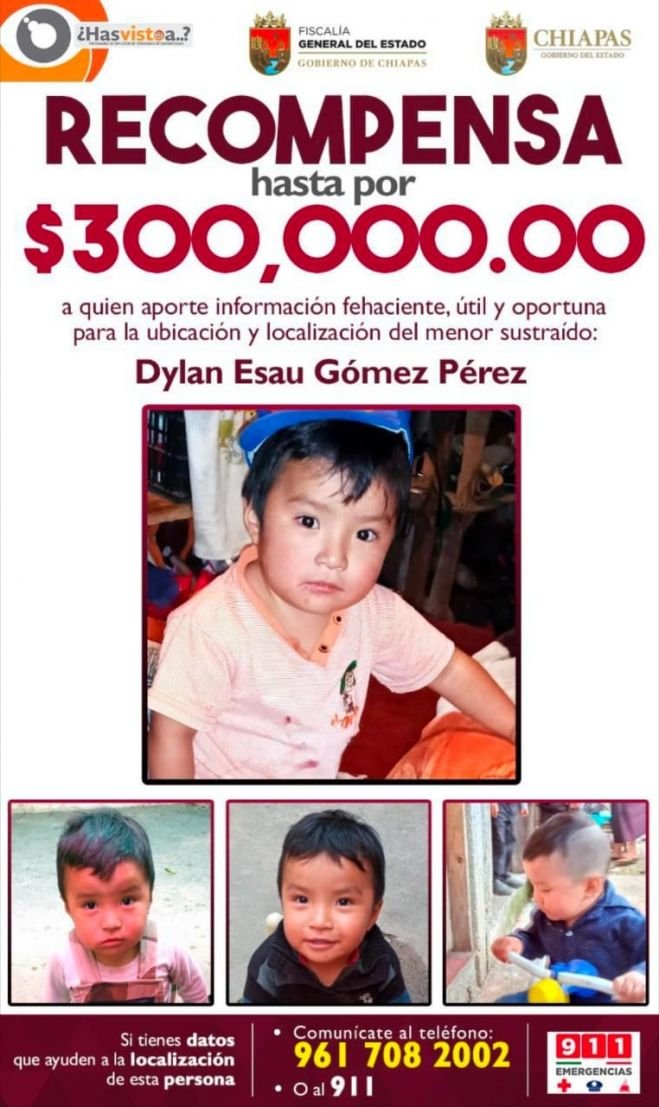 REITERA FISCAL LLAMADO A LA CIUDADANÍA PARA ENCONTRAR A DYLAN