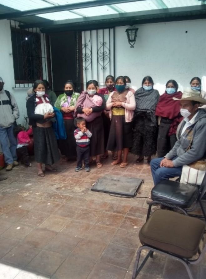 DESPLAZADOS DE NICOLAS RUIZ PIDEN RETORNO