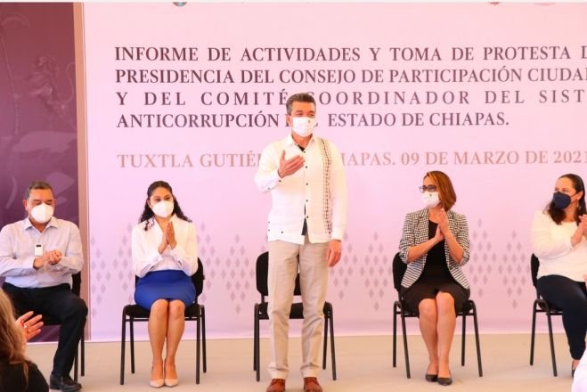 RINDE PROTESTA LA NUEVA PRESIDENTA DEL COMITÉ COORDINADOR DEL SISTEMA ANTICORRUPCIÓN DEL ESTADO