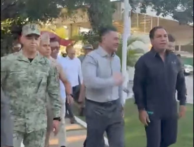 Eduardo Ram&iacute;rez y Omar Garc&iacute;a Harfuch refrendan compromiso por la paz y la seguridad en Chiapas