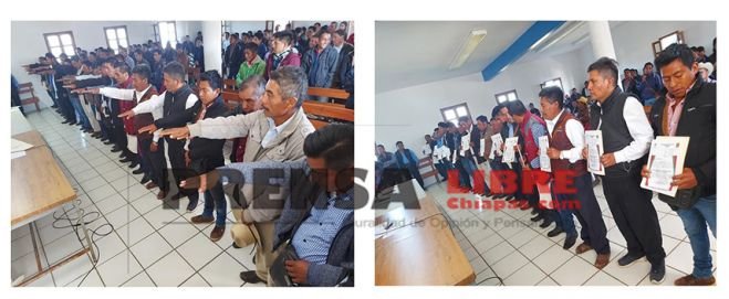 TOMAN PROTESTA NUEVAS AUTORIDADES EN ALDAMA