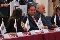 Eduardo Ram&iacute;rez asiste a Sesi&oacute;n del Consejo Nacional de Seguridad, encabezada por Claudia Sheinbaum