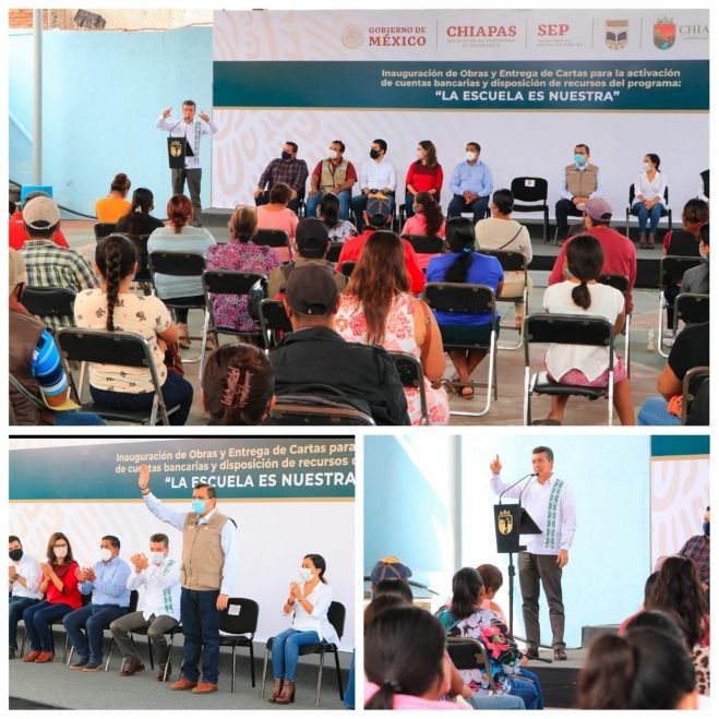 Junto al gobierno de AMLO, fortalecemos la infraestructura educativa: Rutilio Escand&oacute;n