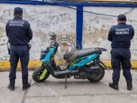 Recupera Tr&aacute;nsito Municipal motoneta con reporte de robo en San Crist&oacute;bal