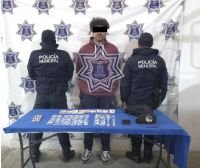 Polic&iacute;a Municipal asegura a presunto narcomenudista en el Centro de San Crist&oacute;bal