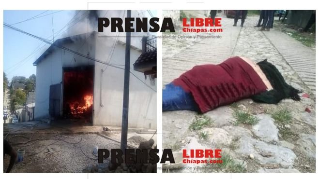 INCENDIAN CASA DE PRESUNTOS FEMINICIDAS EN SIMOJOVEL
