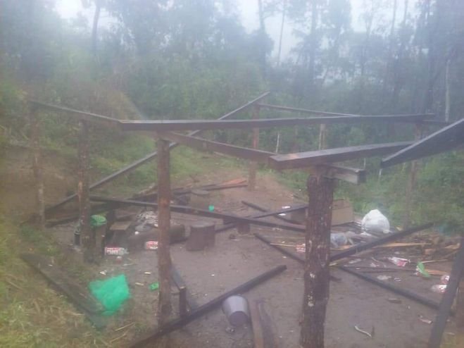 Queman casas de desplazados de Chalchihuitán, acusan al síndico municipal