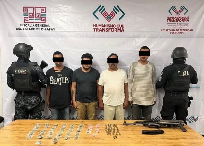 Por varios delitos, detienen a cuatro personas en La Concordia: FGE