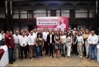 Se re&uacute;ne Fabiola Ricci con arquitectos de San Crist&oacute;bal