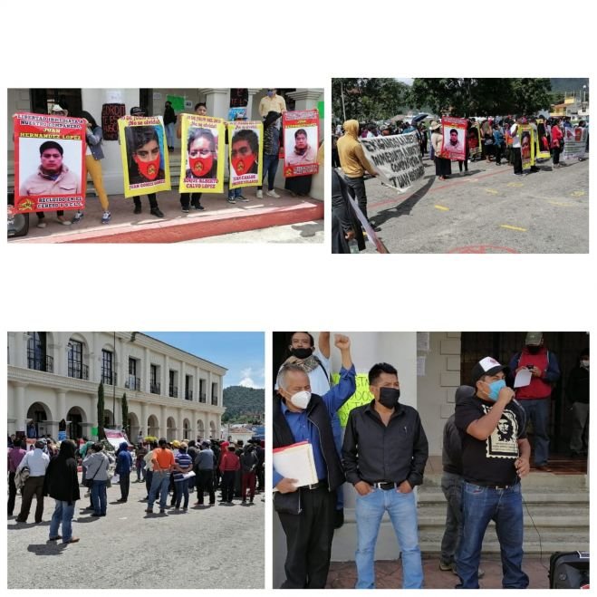 MARCHAN EN SAN CRISTÓBAL PARA EXIGIR JUSTICIA DE 5 CAMPESINOS ASESINADOS 