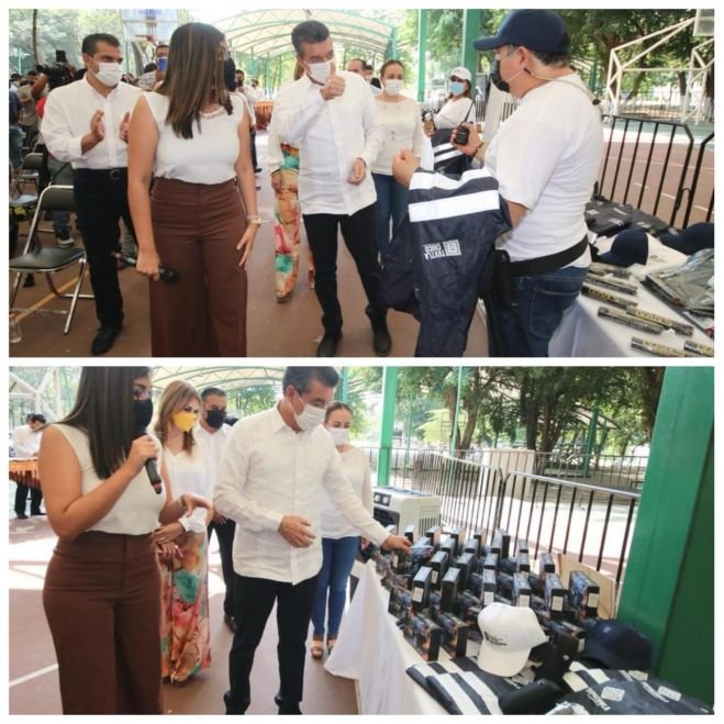 Fortalece Rutilio Escand&oacute;n programa &ldquo;Vecino Vigilante&rdquo; en Tapachula, Tuxtla Chico y Tuzant&aacute;n