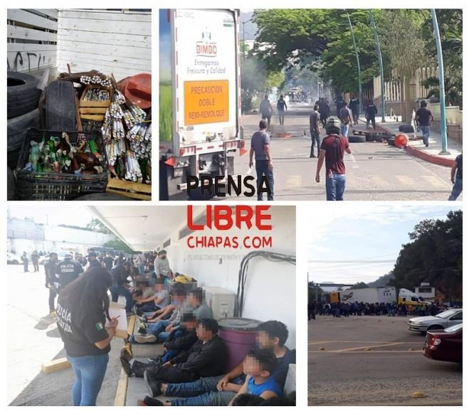 FGE investigará a normalistas detenidos durante manifestaciones violentas