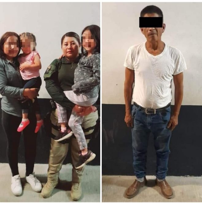 Elementos de la SSyPC localizan y rescatan a dos menores de Ecuador sustraídas en Tapachula