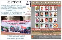 Piden giren orden de aprehensi&oacute;n para los responsables de la desaparici&oacute;n de los 21 en Pantelh&oacute;