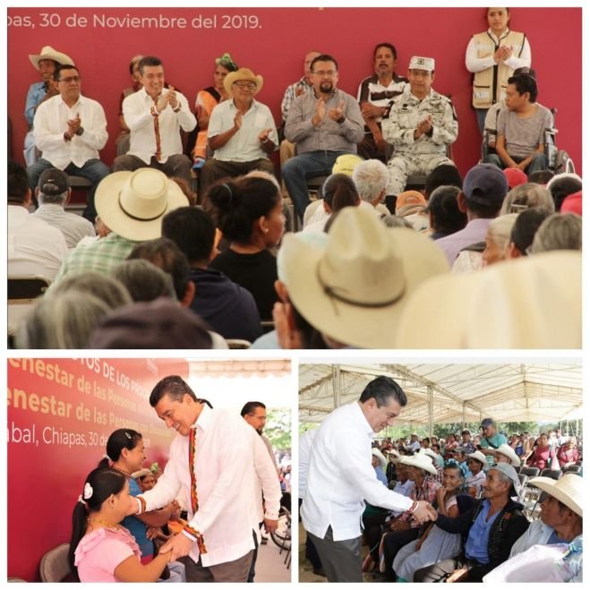 A un a&ntilde;o del gobierno de AMLO, se nota el cambio y se hace justicia a la gente: Rutilio Escand&oacute;n