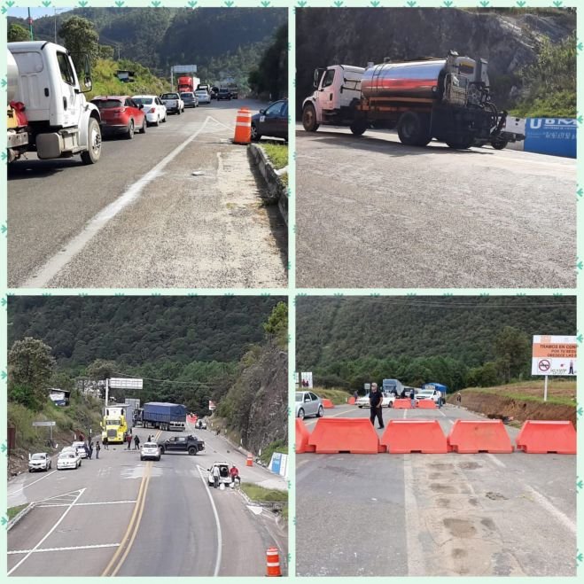 Bloquean carretera de cuota San Cristóbal-Tuxtla