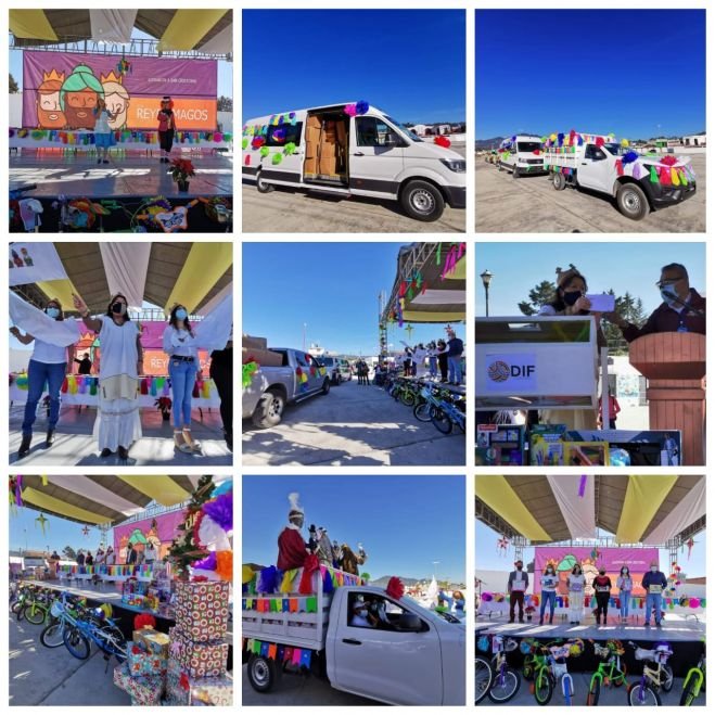 Celebra Ayuntamiento de San Cristóbal día de Reyes Magos de manera virtual