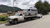 Operativo contra transporte irregular deja tres unidades aseguradas