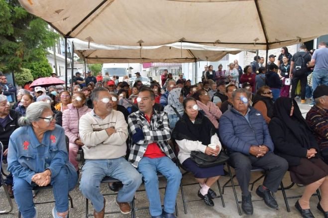 Inician 180 cirugías de cataratas para mejorar la calidad de vida de familias sancristobalenses