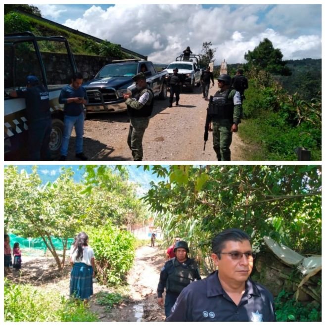SSyPC participa en recorridos para garantizar la paz y seguridad entre municipios de Aldama y Chenalhó