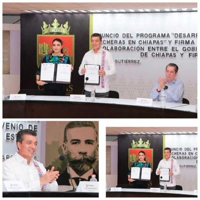 Suma de esfuerzos, fundamental para fortalecer la producci&oacute;n lechera en Chiapas: Rutilio Escand&oacute;n