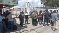 Migrantes se manifiestan  en el INM de San Crist&oacute;bal de Las Casas