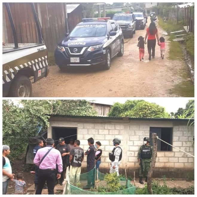 Elementos policiacos realizan patrullajes en Aldama y Chenalh&oacute;