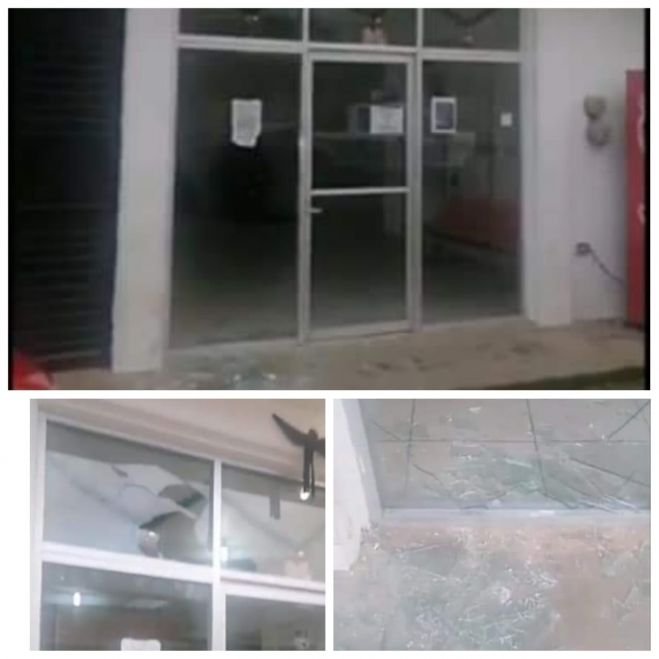 Vandalizan oficinas de Juicios Orales en San Crist&oacute;bal
