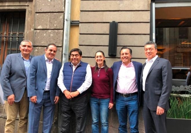 Con unidad entre estados lograremos la Cuarta Transformaci&oacute;n de M&eacute;xico: Rutilio Escand&oacute;n