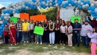Inaugura Fabiola Ricci calle El Arenal en la colonia Las Peras, obra integral en beneficio de las familias