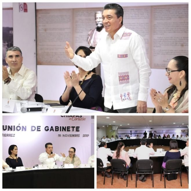 Llama Rutilio Escand&oacute;n a sus colaboradores a seguir actuando con transparencia y sin simulaciones