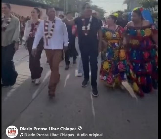 Eduardo Ramírez Aguilar inaugura Centro LIBRE para las Mujeres durante gira de trabajo en Totolapa, Chiapas.