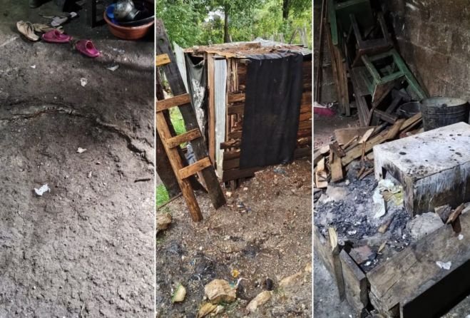 Piden ayuda para seis hermanos abandonados en Teopisca
