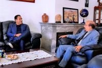 Eduardo Ram&iacute;rez se re&uacute;ne con el embajador de la Rep&uacute;blica Saharaui en M&eacute;xico