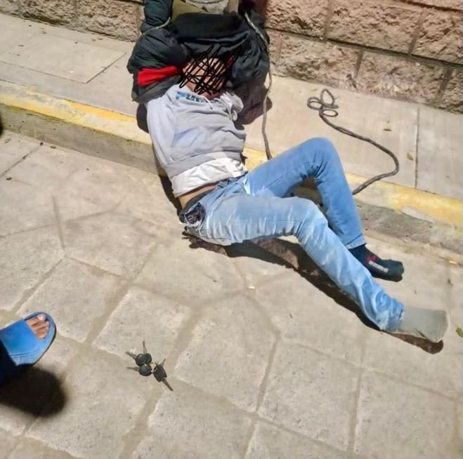 Retienen a presunto ladr&oacute;n en San Crist&oacute;bal de Las Casas 