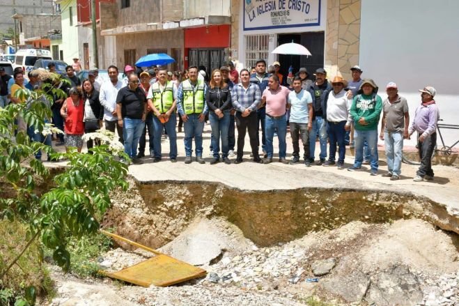 Inician levantamientos técnicos para la construcción del puente de Nueva Maravilla en SCLC