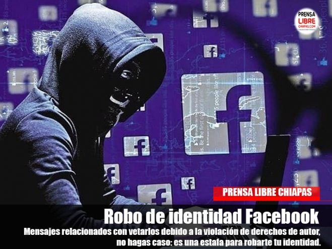 Robo de identidad Facebook