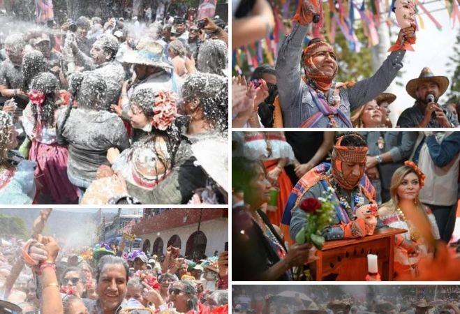 Eduardo Ramírez y el pueblo de Ocozocoautla viven el Carnaval Zoque Coiteco