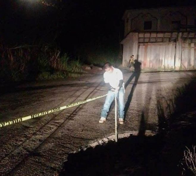 Se forma enorme socavón en Chalchihuitán tras intensas lluvias