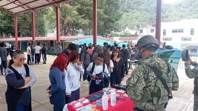 Realizan Feria de Prevención de Adicciones y Salud Integral para Jóvenes en San Cristóbal de Las Casas