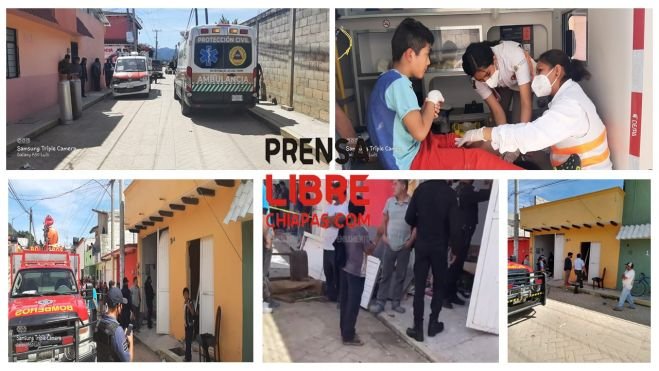 Tres lesionados deja explosión en una vivienda