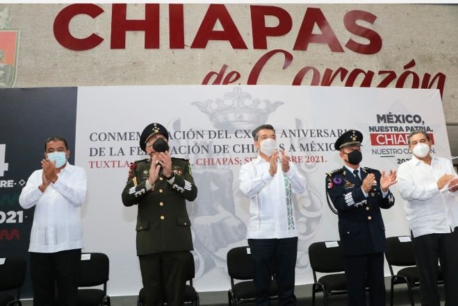 La Federaci&oacute;n de Chiapas a M&eacute;xico muestra la voluntad de un pueblo democr&aacute;tico: Rutilio Escand&oacute;n