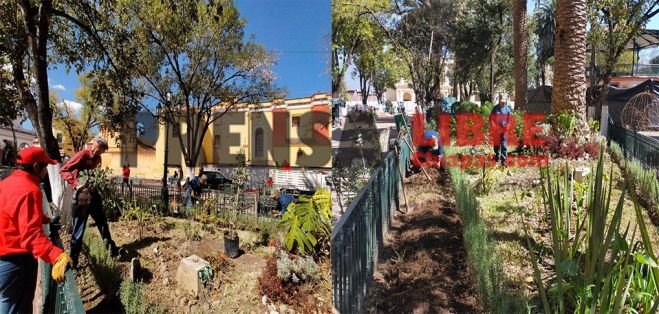 EMBELLECEN PARQUE CENTRAL DE SAN CRISTÓBAL