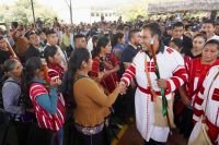 En Oxchuc, Eduardo Ram&iacute;rez inaugur&oacute; obras de infraestructura educativa en la Unich