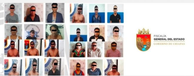 Logra FGE vinculaci&oacute;n a proceso contra 26 personas por delitos de alto impacto en Distrito Norte